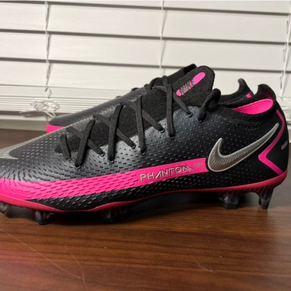 nike phantom gt elite black and pink